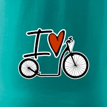 I love kolobežka veľké a malé koleso I love kolobežka veľké a malé koleso