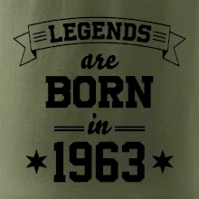 Legends are born in 1963