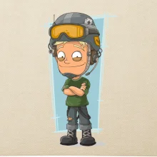 Vesmírny vojak denim