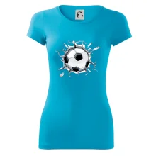 Futbalová lopta v triku Futbalová lopta v triku