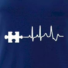 EKG puzzle rozpojené