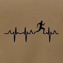 EKG bežec - muž