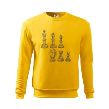 Šachové figúrky kreslené