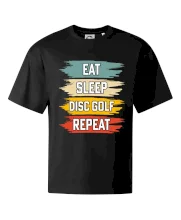 Disc Golf eat sleep barevné