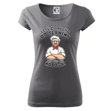 Lepšie brucho od slaniny ako hrb od roboty