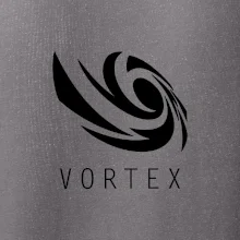 Vortex logo jednofarebné Vortex logo jednofarebné