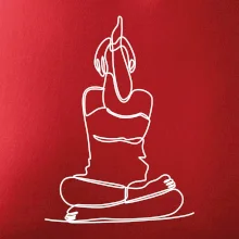 Jóga v sede jedným ťahom