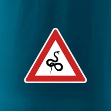 Dopravná značka - Pozor had