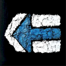 Párová turistická značka modrá Párová turistická značka modrá