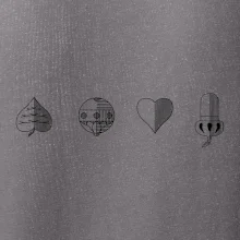 Prší - Faraon - farby hracích kariet