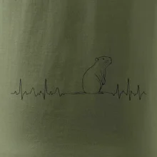 EKG krivka kapybara