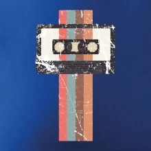 Retro kazeta - pruhy