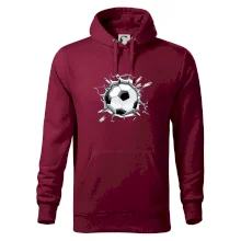 Futbalová lopta v triku Futbalová lopta v triku