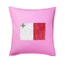 Vlajka Malta ohrýzaná