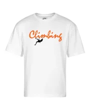 Climbing písací text