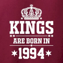Kings are born in 1994
