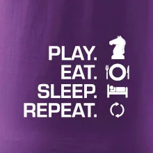 Eat sleep play - šach