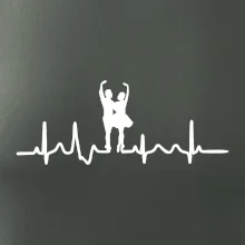EKG tanec - pár