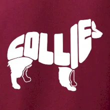 Border kólia písmo v tele