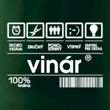 Čiarový kód - vinár