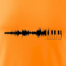 Piano ekg - priebeh skladby