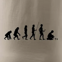 Evolúcia hubár muž