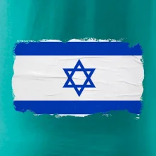 Izraelská vlajka plagát