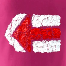 Párová turistická značka  červená