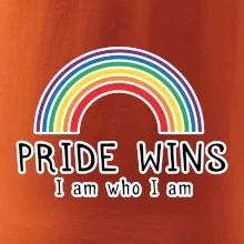 Pride wins i am who i am