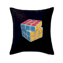 Rubikova kocka kreslená