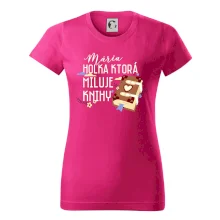 Kniha - Holka, ktorá miluje knihy  - Vaše meno