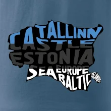 Mapy - názvy miest - Estónsko