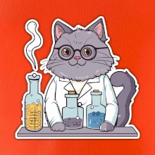 Mačka chemik Mačka chemik