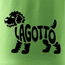 Lagotto nápis v tele