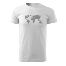 Mapa sveta odtlačok