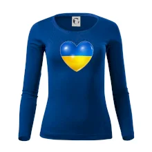 Ukrajina srdce vlajka Ukrajina srdce vlajka