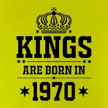 Kings are born in 1970