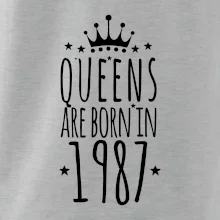 Queens are born in 1987 Queens are born in 1987