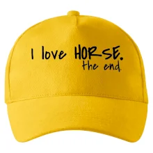 I love horse the end.