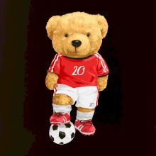 Futbalista medvedík číslo