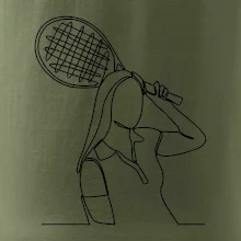 Tenistka jedným ťahom Tenistka jedným ťahom