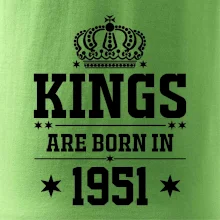 Kings are born in 1951