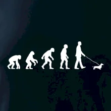 Jazvečík Evolúcia muž / žena