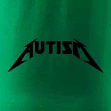 Autism rock nápis