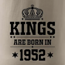 Kings are born in 1952