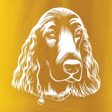 Kokeršpaniel - hlava kreslená