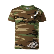 Running nápis šikmo