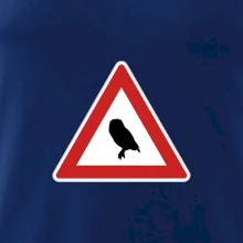 Dopravná značka - Pozor sova