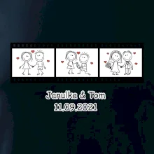 Svadobný deň - váš nápis (Hana-creative) Svadobný deň - váš nápis (Hana-creative)