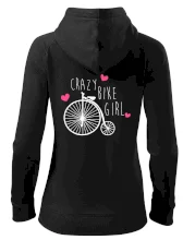 Crazy bike girl